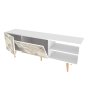 HANAH HOME TV polica Ronas White - slika 4