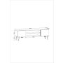 HANAH HOME TV polica Bloom White - slika 5