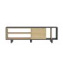 HANAH HOME TV polica Rosmar Anthracite Oak - slika 3