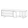 HANAH HOME TV polica Rosmar Anthracite Oak - slika 4
