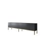HANAH HOME TV polica Lord Anthracite Gold - slika 5