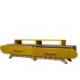 HANAH HOME TV polica Flora Walnut Yellow - slika 4