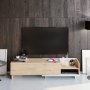 HANAH HOME TV polica Parion White Sapphire - slika 1