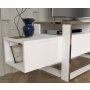 HANAH HOME TV polica Bianco White Gold - slika 4