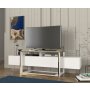 HANAH HOME TV polica Bianco White Gold - slika 1
