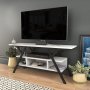 HANAH HOME TV polica Minerva Black White - slika 3
