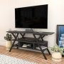 HANAH HOME TV polica Minerva Black Anthracite - slika 3