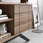 HANAH HOME TV polica North Black Walnut - slika 3