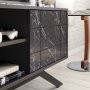 HANAH HOME TV polica North Black - slika 3