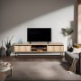 HANAH HOME TV polica Escape 180 Felt - slika 1