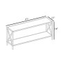 HANAH HOME TV polica Xena Black Walnut - slika 5