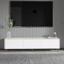 HANAH HOME TV polica Imaj Marble - White - slika 1