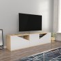 HANAH HOME TV polica Carson Oak White - slika 2