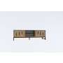HANAH HOME TV polica Shape Sapphire Oak - slika 3