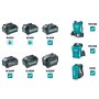 MAKITA Akumulatorski vibrator za beton (VR004GM101) - slika 2