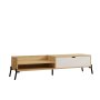 HANAH HOME TV polica Trezza Sapphire Oak White - slika 4