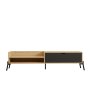 HANAH HOME TV polica Trezza Sapphire Oak Antracite - slika 5