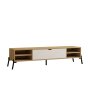 HANAH HOME TV polica Santa Sapphire Oak White - slika 4