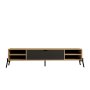 HANAH HOME TV polica Santa Sapphire Oak Antracite - slika 5