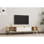 HANAH HOME TV polica Ponza Sapphire Oak White - slika 1