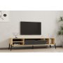 HANAH HOME TV polica Ponza Sapphire Oak Antracite - slika 2