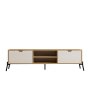 HANAH HOME TV polica Nost Sapphire Oak White - slika 5