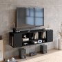 HANAH HOME TV polica Paldi Black - slika 1