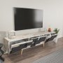 HANAH HOME TV polica 3 D White Marble - slika 3