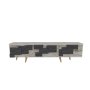 HANAH HOME TV polica 3 D White Marble - slika 4