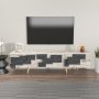 HANAH HOME TV polica 3 D White Marble - slika 1