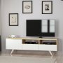 HANAH HOME TV polica Bruksel White - slika 2