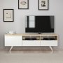 HANAH HOME TV polica Bruksel White - slika 1