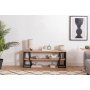 HANAH HOME TV polica Lissa RafliTv Stand Black - slika 2