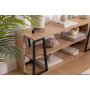 HANAH HOME TV polica Lissa RafliTv Stand Black - slika 3