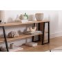 HANAH HOME TV polica Lissa RafliTv Stand Black - slika 4