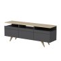 HANAH HOME TV polica Berlin 150 Anthracite - slika 5
