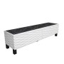 HANAH HOME TV polica Lerze White Black - slika 4
