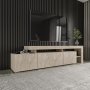 HANAH HOME TV polica Beliz Travertine - slika 3
