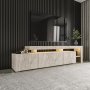 HANAH HOME TV polica Beliz Travertine - slika 4