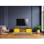 HANAH HOME TV polica Ada TV Yellow - slika 1