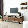 HANAH HOME TV polica Onda Walnut - slika 1