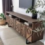 HANAH HOME TV polica Aristo Walnut - slika 3