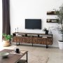 HANAH HOME TV polica Aristo Walnut - slika 1