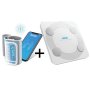 AURON Merač krvnog pritiska LS808-BS + Smart Fitness Telesna vaga GBF-2108-B - slika 1