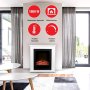 ClassicFire Elekticini kamin sa okvirom LUGANO - slika 3