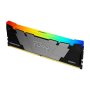 KINGSTON DIMM DDR4 8GB 3200MT/s FURY Renegade RGB Black XMP (KF432C16RB2A/8) - slika 1