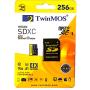 TwinMOS 256GB TM256MSDXC10V30U3 microSDXC memorijska kartica sa adapterom - slika 1