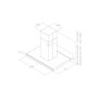 ELICA Aspirator ADELE ISLAND BL MAT/A/ - slika 3