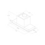 ELICA Aspirator HIDDEN ADVANCE BL MAT/A/72 - slika 5
