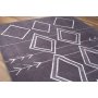 Conceptum Hypnose Tepih (75 x 230) Ada Gonul Chenille Black AL 297 - slika 5